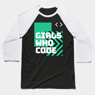 Girls Who Code Baseball T-Shirt